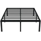 EMODA Queen 18 Inch Heavy Duty Metal Platform Bed Frame - No Box Spring Needed