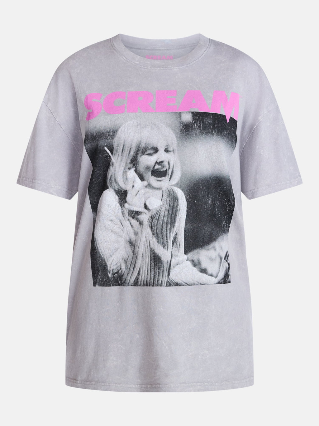 Scream Women's Halloween Graphic Tee with Short Sleeves, Sizes XXS-XXL