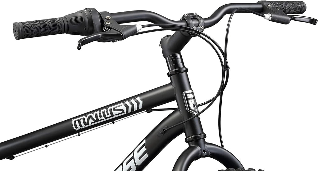 Mongoose Malus Adult Fat Tire Mountain Bike, 26-Inch Wheels, 4-Inch Tires, 7-Speed - R5714C