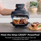 Ninja Air Fryer Cooking System, 4 Gallon, 6 Glass Containers - Crispi PowerPod