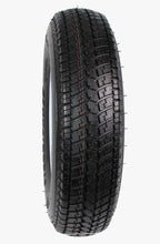 Trailer Tires On Rims ST205/75D15 Load Range C 5 Hole White Spoke - 2-Pack