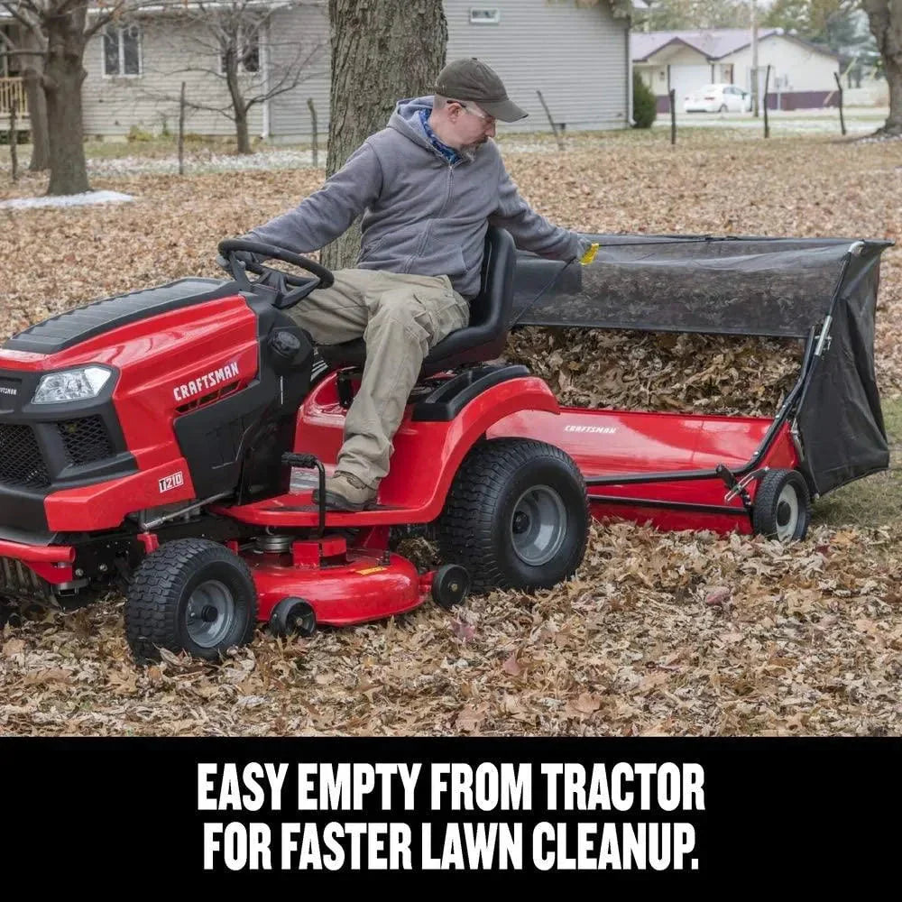 CRAFTSMAN 52 in Tow Lawn Sweeper, Black - CMXGZBF7124546
