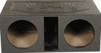 QPower Dual 12in Vented Subwoofer Box - QBOMB12VL