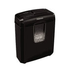 Fellowes Powershred 6C Cross-Cut Shredder - Black