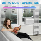 Midea U-Shaped Smart Inverter Window Air Conditioner, 12,000 BTU - 115V