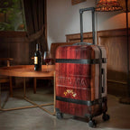 Vino Via 10-Bottle Wine Luggage With TSA Lock And Anti-Theft Zippers
