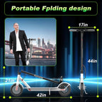 Roinside Electric Scooter, 8.5 in Solid Tires, 350W Motor, Up To 19 MPH, 21-23 Miles - UP12 Plus