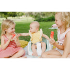 Bumbo 3-In-1 Adjustable Baby And Toddler Booster Seat/High Chair, Hemlock, 13 x 13 x 11 inches