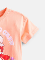 Strawberry Shortcake Toddler Girls Halloween Graphic Tee with Short Sleeves, Sizes 12M-5T