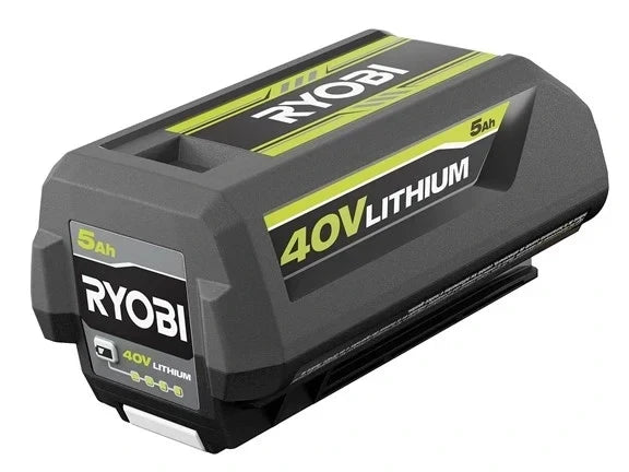 RYOBI 40V VAC ATTACK Leaf Vacuum/Mulcher Kit - (2) 40V 5.0 Ah Batteries