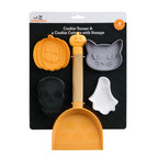 Way To Celebrate Cookie Turner Set with Halloween Cookie Cutters