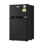 Devanti Bar Fridge Mini Freezer Refrigerator, 80L, Black