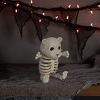 Faux Skeleton Bear Decoration, 5.2", Halloween by Way To Celebrate