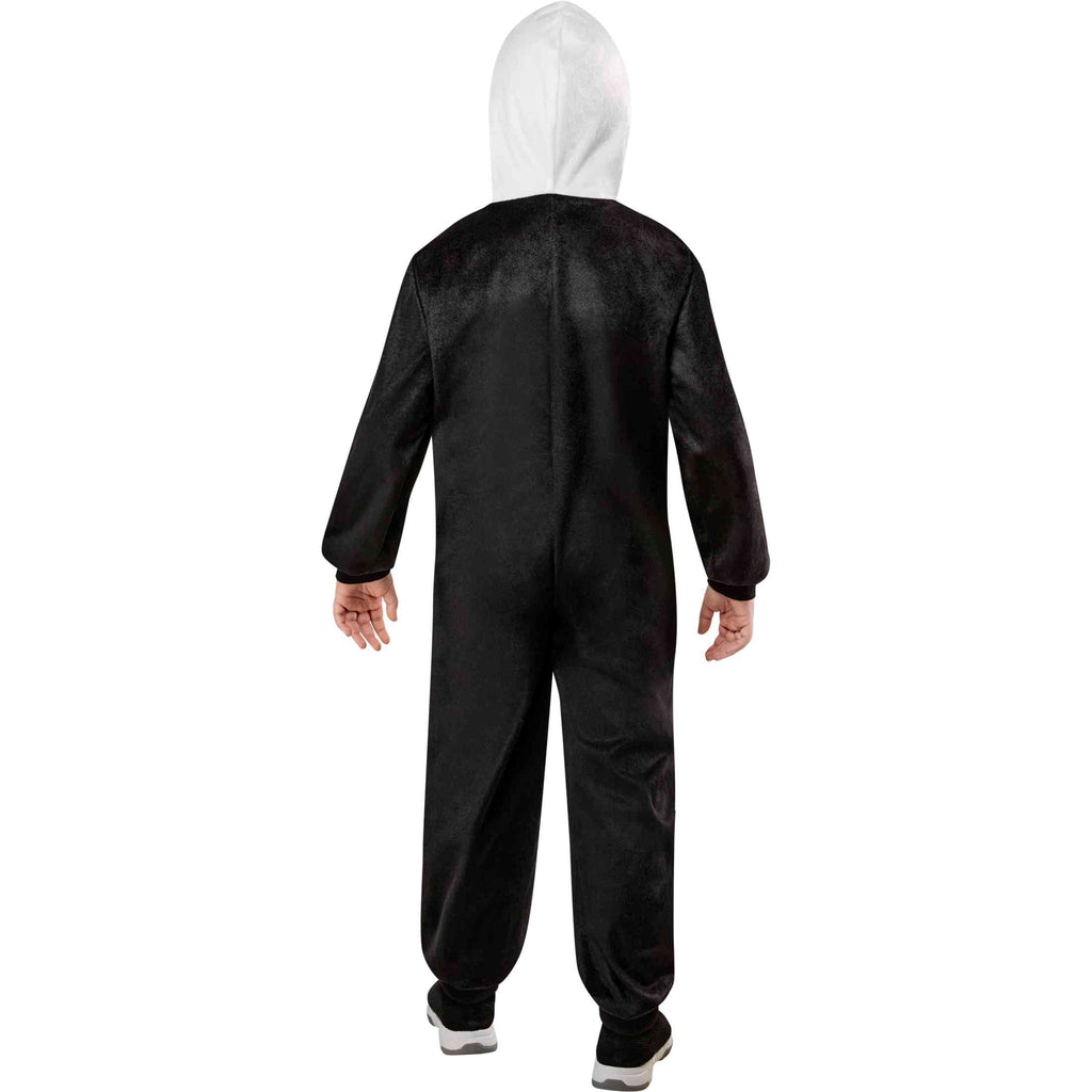 Skeleton Jumpsuit Halloween Costume for Children, Boys' Size S (6/8), by Way to Celebrate