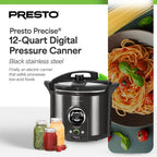 Presto Precise Digital Electric Pressure Canner, 12 Quarts - 02144