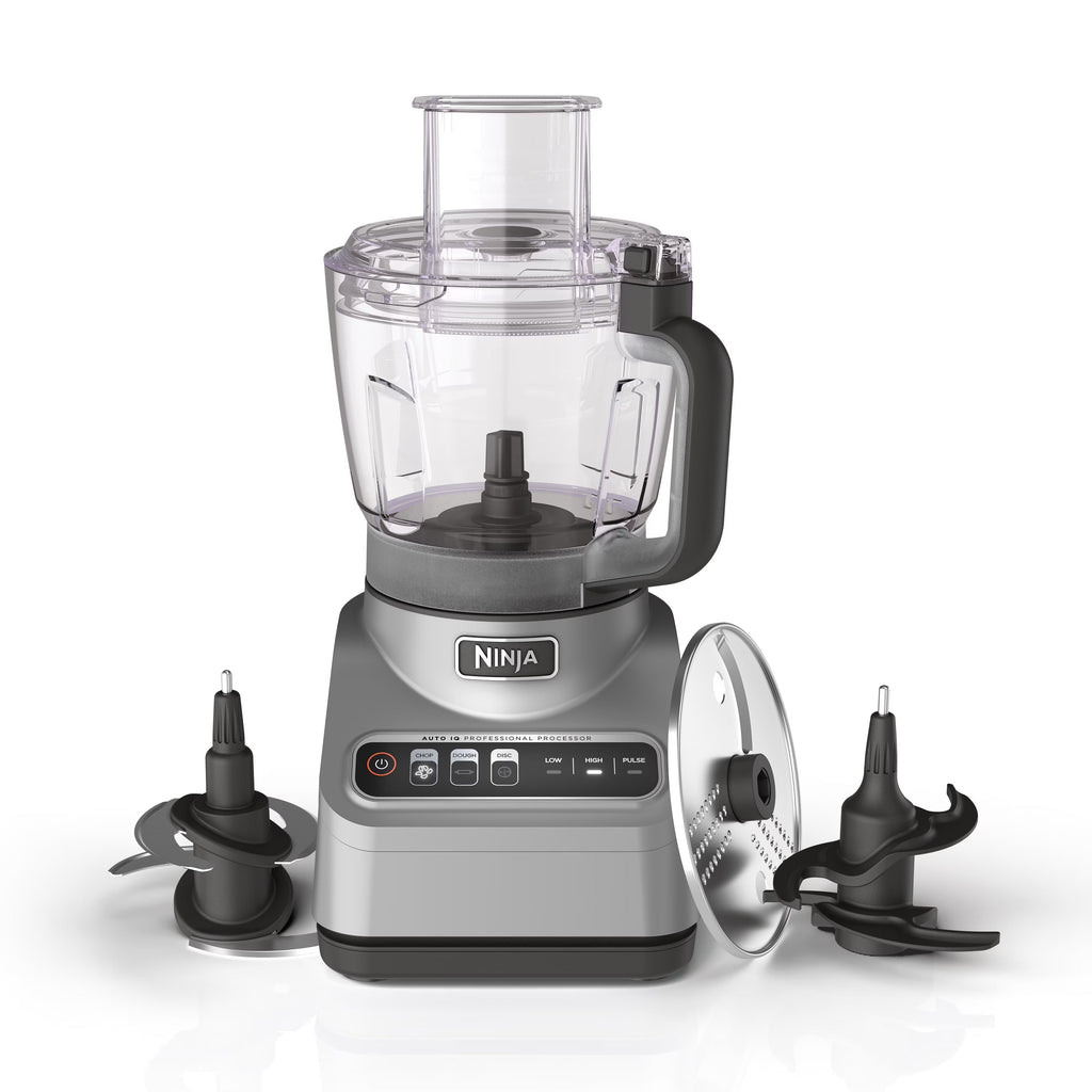 Ninja Professional Food Processor 9 Cup, 850 Watts, Silver - BN600