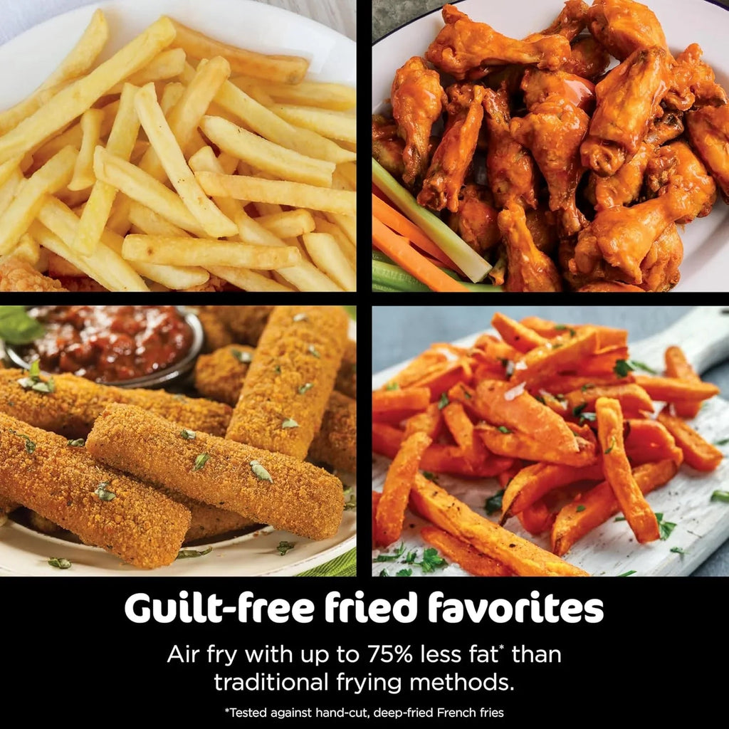 Ninja Foodi 10 QT 6-in-1 DualZone Smart XL Air Fryer, 2 Independent 5 QT Baskets, Grey - DZ550