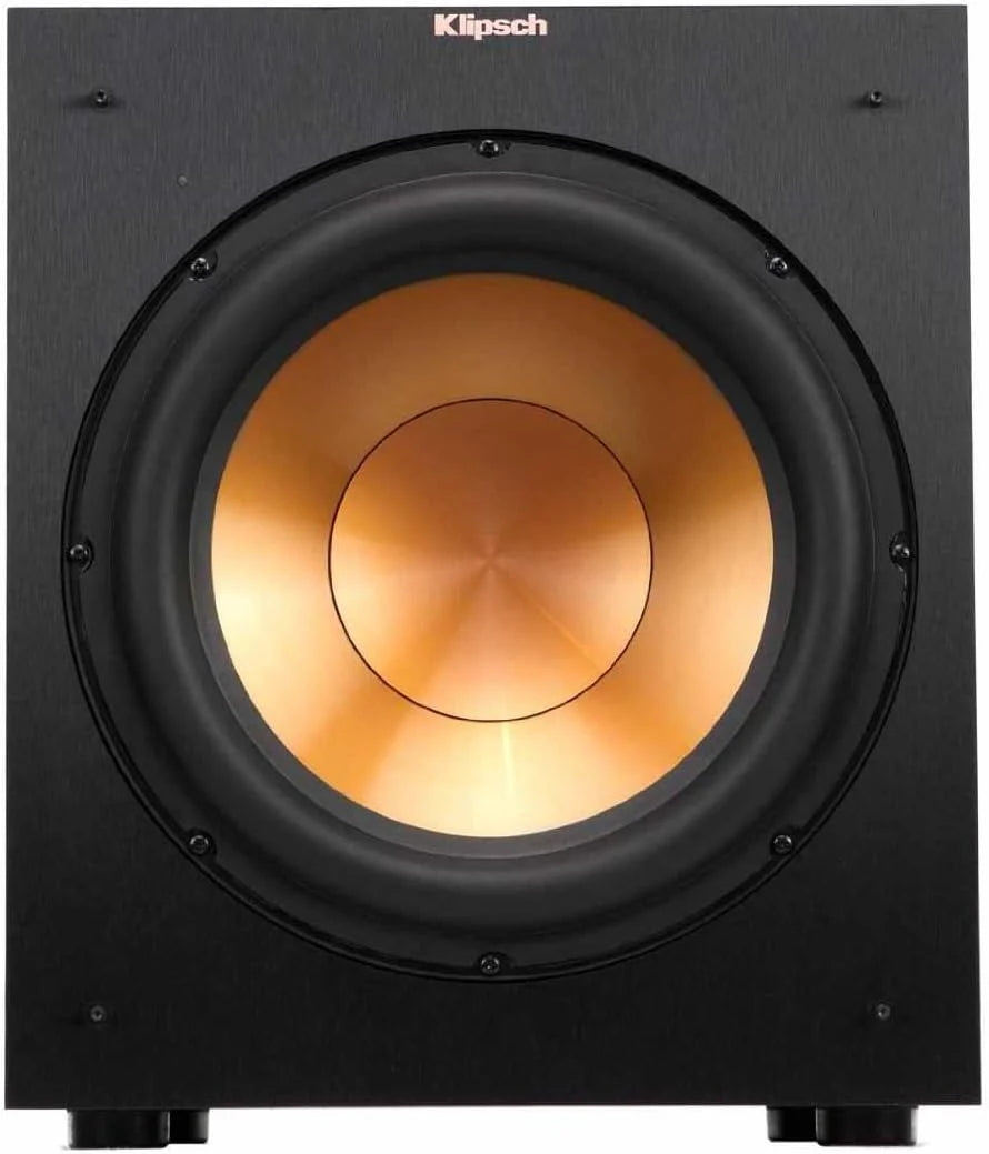 Deep Bass Front-Firing 12 in Copper-Spun Driver 400W Digital Power Subwoofer - R-12SW