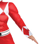 Power Rangers - Mighty Morphin Red Ranger Halloween Costume for Children, Boys Size XS (4/5), by Disguise