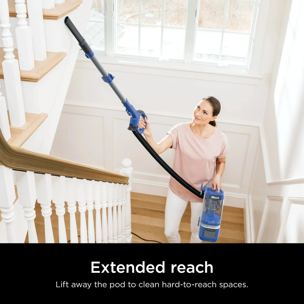Shark Navigator Lift-Away ADV Bagless Upright Vacuum, Blue - LA360
