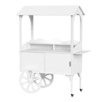 GDLF Candy Cart With Wheels And Storage Cabinet - 68.5 in