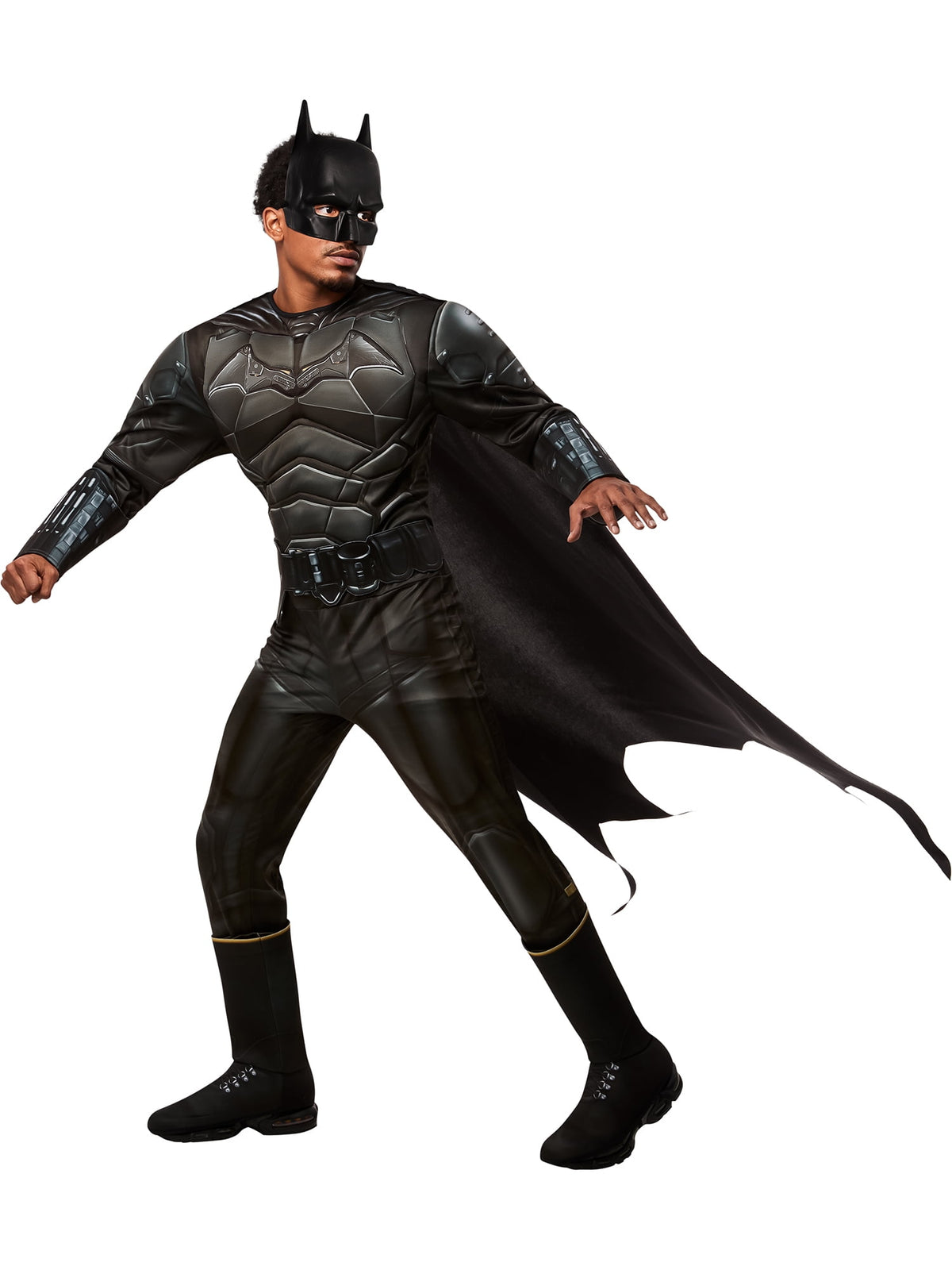 The Batman: Batman Deluxe Costume for Men by Rubies
