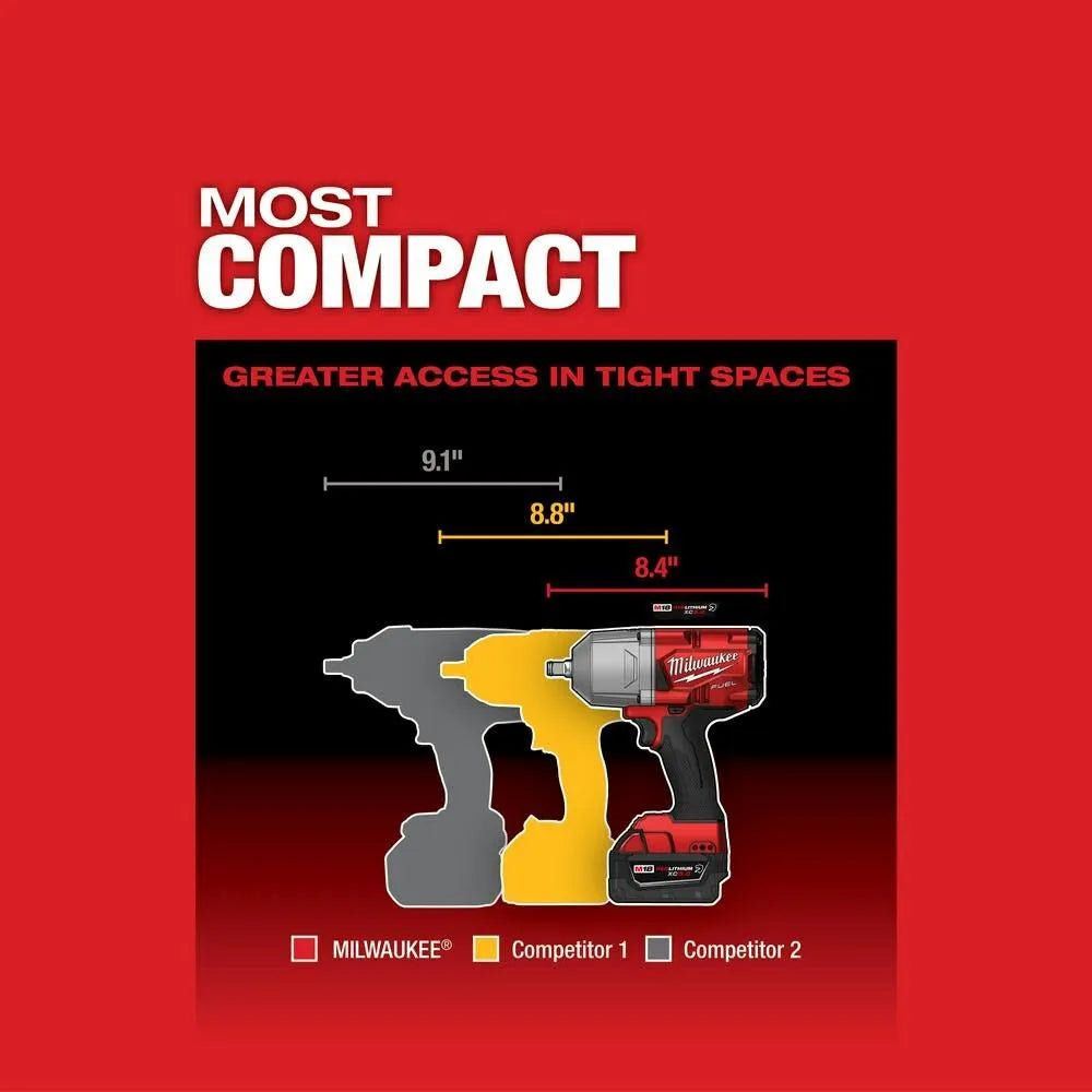 Milwaukee M18 FUEL 1/2 in High Torque Impact Wrench Friction Ring Kit - 2767-22R