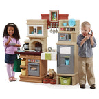 Step2 Heart Of The Home Toddler Play Kitchen Set, Multicolor, 45.13in W x 48in H x 12in D - 821800