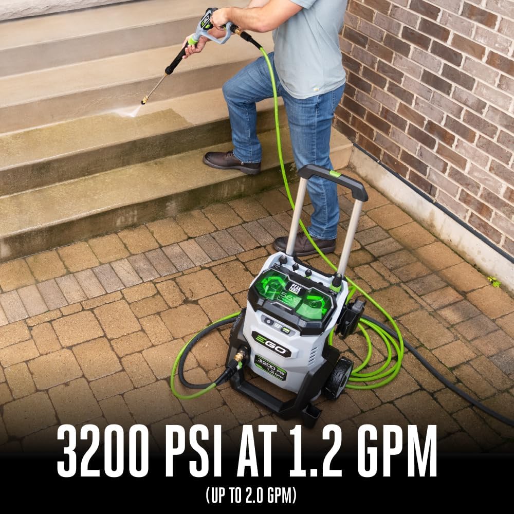 EGO Power+ Electric Pressure Washer 3200 PSI, Battery And Charger Not Included - HPW3200