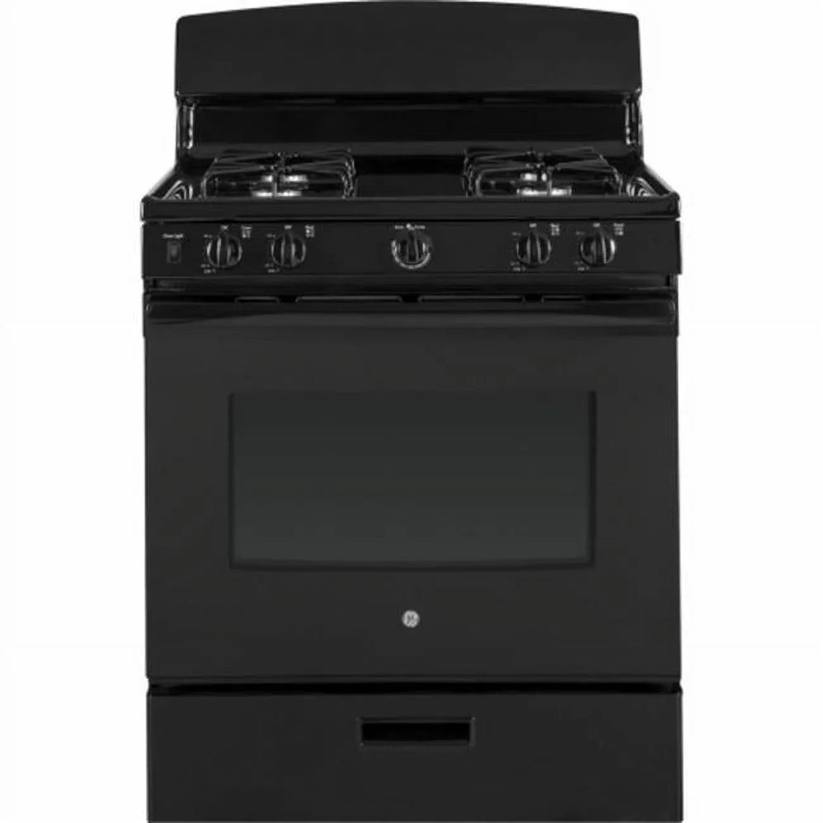 Natural Gas Freestanding Range - Black