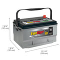 EverStart Platinum AGM Automotive Battery, Group Size 65, 12 Volt, 750 CCA
