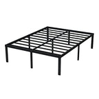 EMODA Queen 18 Inch Heavy Duty Metal Platform Bed Frame - No Box Spring Needed