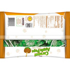 Tootsie Halloween Caramel Apple Lollipops, Individually Wrapped Green Apple Flavored, 6.82 oz. Gluten Free, Peanut-Free, Contains Milk & Soy.