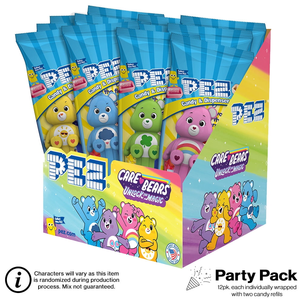 PEZ Care Bears Party Pack, 12 count
