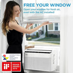 Midea U-Shaped Smart Inverter Window Air Conditioner, 12,000 BTU - 115V