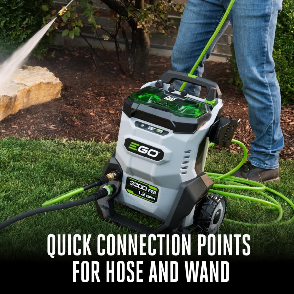 EGO Power+ Electric Pressure Washer 3200 PSI, Battery And Charger Not Included - HPW3200