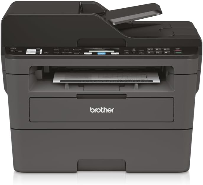 Brother Monochrome 4-In-1 Laser Printer, 32 Pages Per Minute, Wi-Fi And Ethernet - MFC-L2835DW