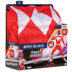 Power Rangers - Mighty Morphin Red Ranger Halloween Costume for Children, Boys Size XS (4/5), by Disguise