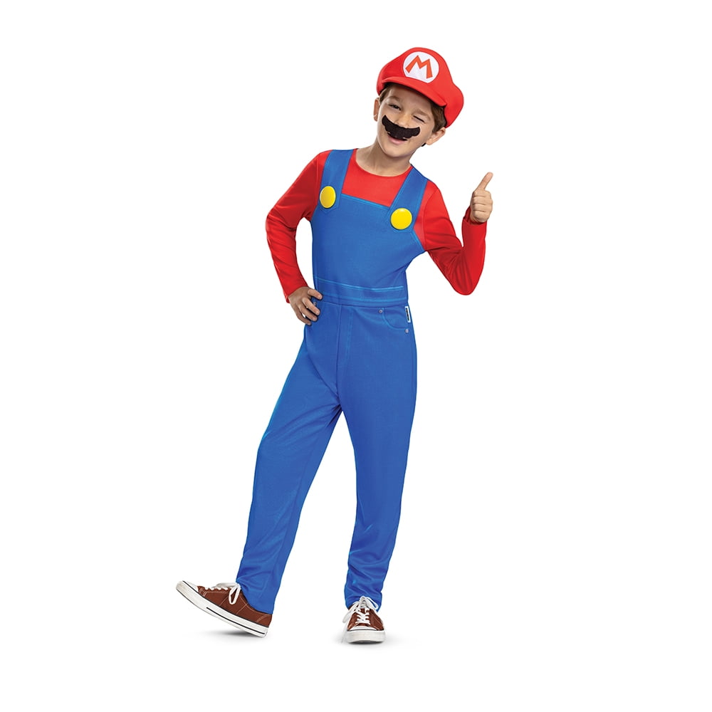 Nintendo Super Mario Bros. Mario Halloween Costume for Children, by Disguise