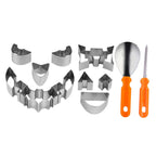 NUOLUX 1 Set Pumpkin Sculpting Tools Professional Design for Activities