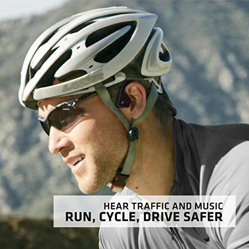 AFTERSHOKZ Titanium Bone Conduction Wireless Bluetooth Headphones, Black - Titanium