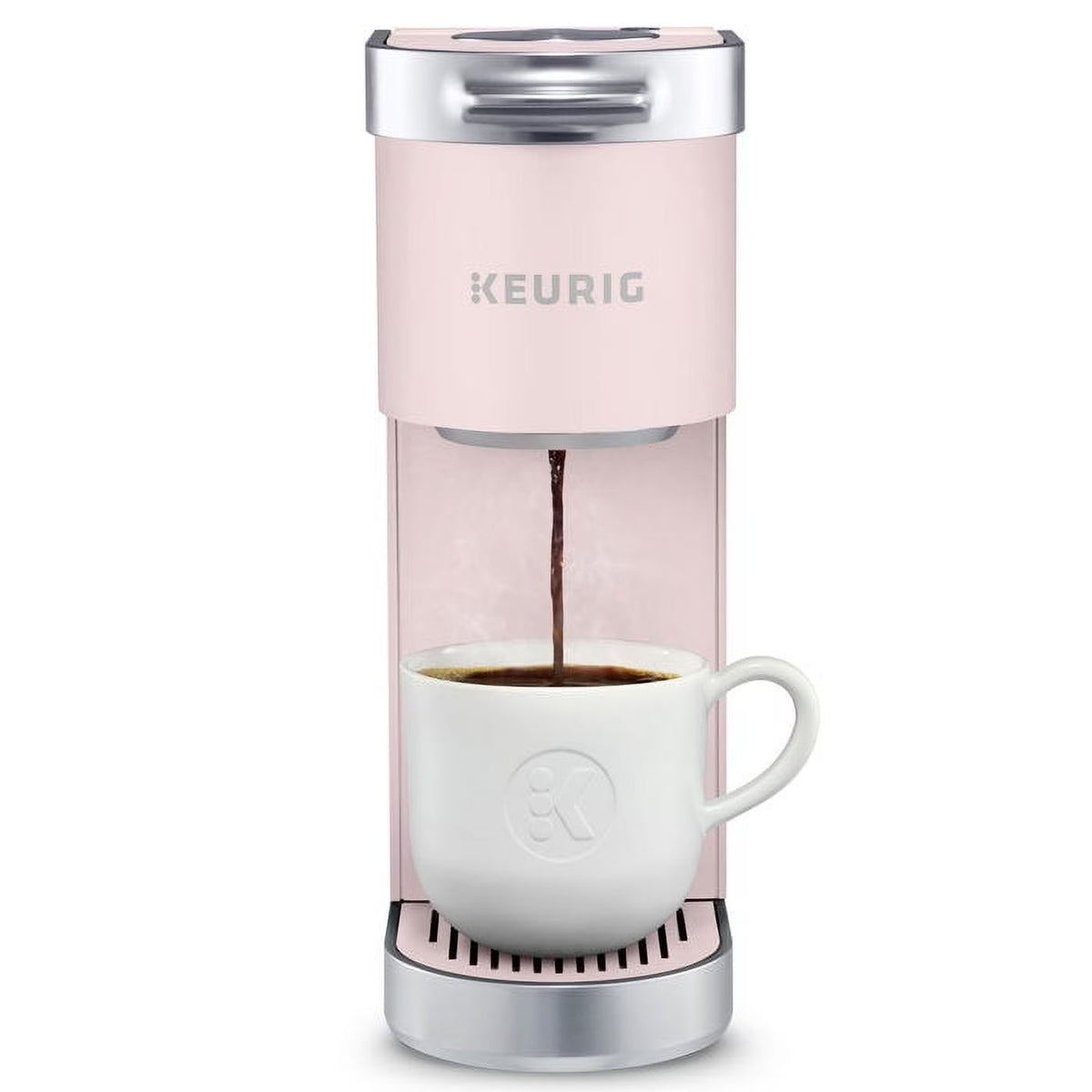 Keurig K-Mini Plus Single Serve K-Cup Pod Coffee Maker, Dusty Rose, 6 to 12 oz. Brew Sizes - 5000341911