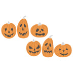 Pumpkin Cutouts, Orange and Black, 12 Pieces, Halloween by Way To Celebrate