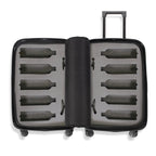 Vino Via 10-Bottle Wine Luggage With TSA Lock And Anti-Theft Zippers