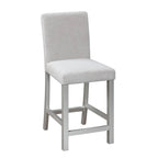 Modern 5-Piece Counter Height Dining Set With Square Table And 4 Upholstered Chairs