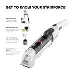 Shark Cordless Portable Spot, Stain, And Odor Remover System With Storage Caddy And Full-Size Cleaning Solution, White - HX100