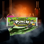 Sour Punch Frankenstraws Halloween Candy 3.2oz Tray