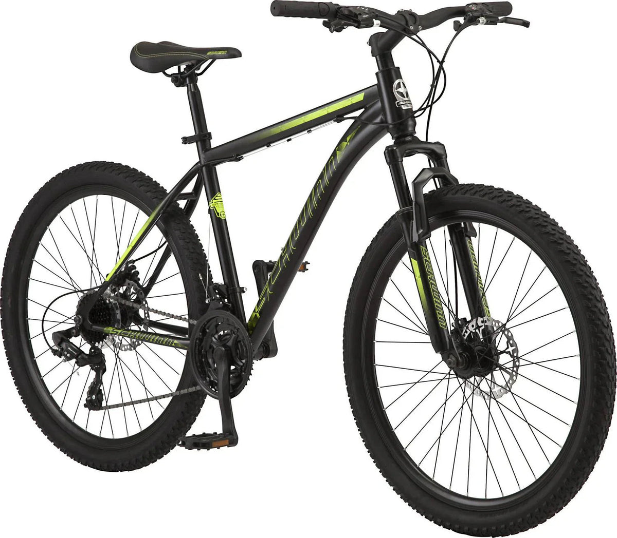 Schwinn Sidewinder Mountain Bike, 26-Inch Wheels, 21 Speeds, Black, Mens Style - S2792WMDS