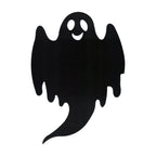 Paper Ghost Cutouts Decoration, Black, 12 Pieces, Halloween by Way To Celebrate