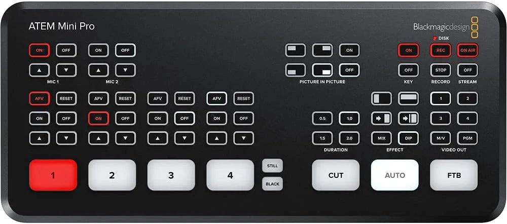 Blackmagic Design HDMI Live Stream Switcher - ATEM Mini Pro